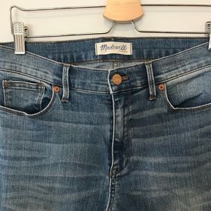 Madewell High Riser Skinny Skinny Jeans
